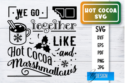 Hot Cocoa SVG | Winter Designs | Chocolate SVG