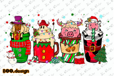 Christmas Coffee Farmer Graphics