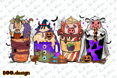 Halloween Coffee Farmer Graphics