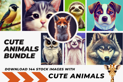 Rare and magical bundle with cute animals