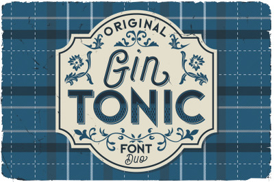 GinTonic Font Duo