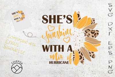 She&amp;&23;039;s Sunshine with a Mix of Hurricane