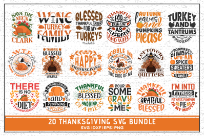thanksgiving svg bundle