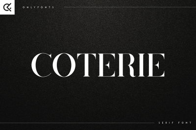 Coterie - Elegant Serif font
