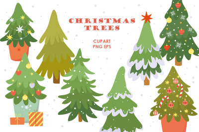 Christmas tree clipart