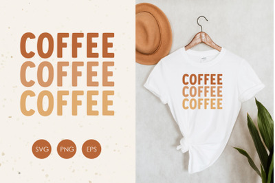 Coffee text SVG, Coffee Svg, Instant Download, Printable Png and Svg