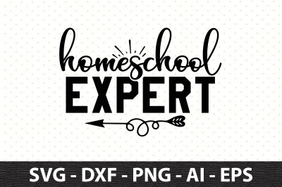 Homeschool expert svg