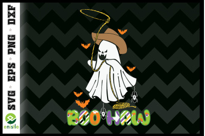 Boo Haw PNG Halloween Western Halloween