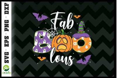 Fab Boo Lous Pumpkin Halloween