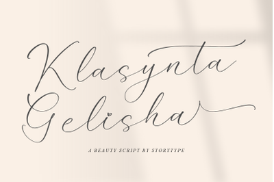 Klasynta Gelisha Beauty Script