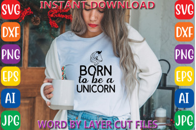 Born to be a unicorn design