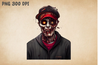 Delivery Guy Zombie