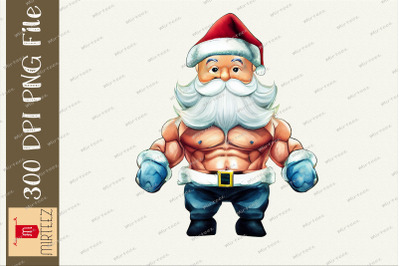 Gym Builder Santa Claus Christmas