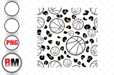 Basketball Leopard Pattern PNG Files