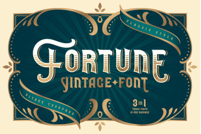 Fortune Vintage Font