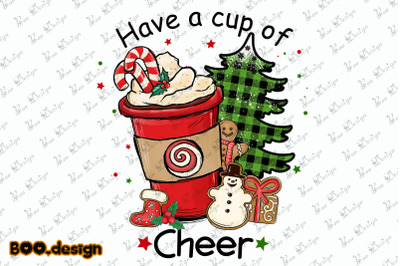 Christmas Have A Cup Of Cheer Graphics