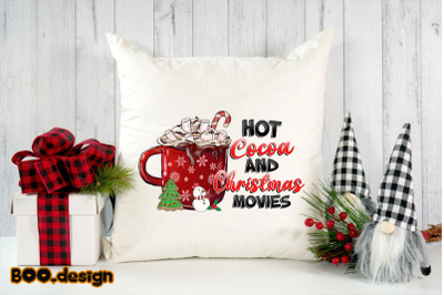 Hot Cocoa And Christmas Movies Graphics