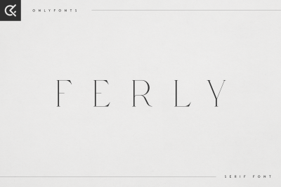 Ferly - Elegant serif font