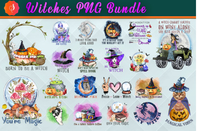 Witches Halloween T-shirt Bundle