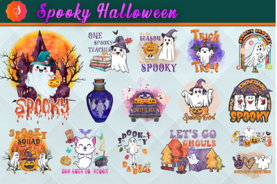 Spooky Halloween T-shirt Bundle