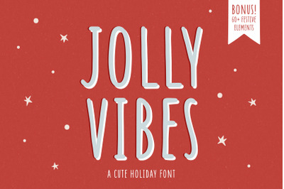 Jolly Vibes - Holiday Font