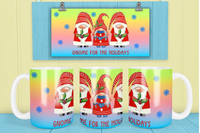 Christmas gnome mug sublimation | Christmas gnome PNG