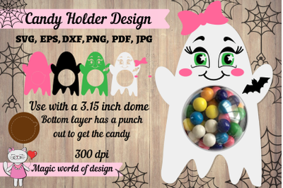 Spooky Candy Holder svg