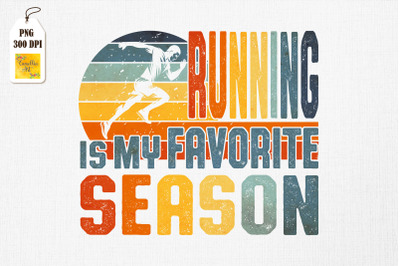 Running Is My Favorite Season Runner