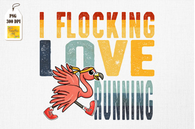 Flamingo I Flocking Love Running