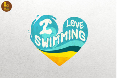 I Love Swimming Swimmer Best Gift