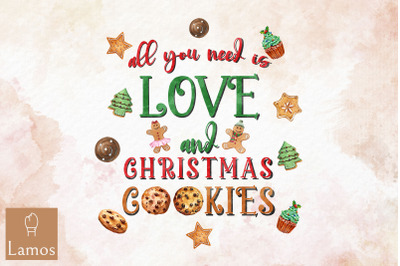 All You Need Is Love Christmas Cookies