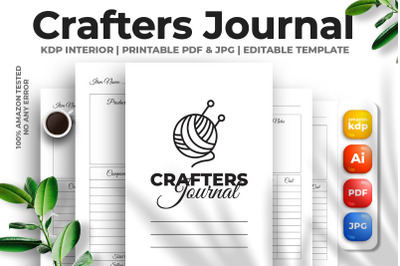 Crafters Journal KDP Interior