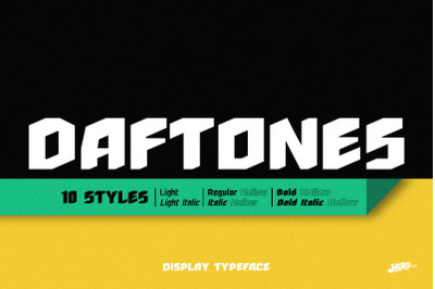 Daftones - Display Typeface