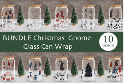 BUNDLE Christmas Glass Can Wrap