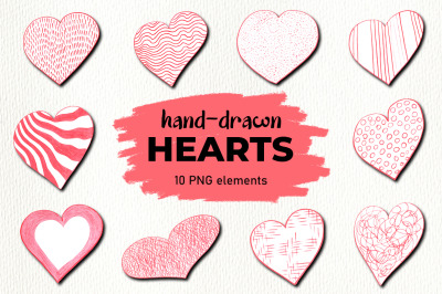 Red Heart Clipart Valentine Heart PNG