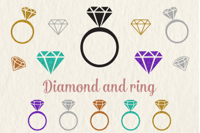 Diamond ring SVG