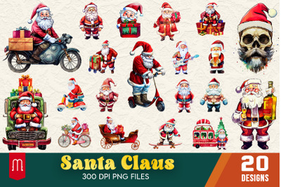 Santa Claus T-shirt Bundle