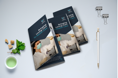 Trifold Medical Brochure Template