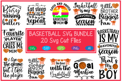 BASKETBALL SVG BUNDLE