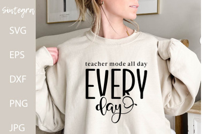 Teacher Mode Svg