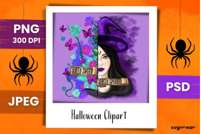 Witch Sublimation | PNG Bundle | Sorta Sweet Sorta Spooky