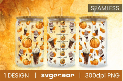 Fall Sublimation&nbsp;&nbsp;| PNG | 16 Oz Libbey Glass