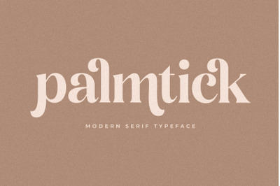 palmtick Typeface