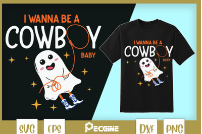 Cute Cowboo baby Western Halloween