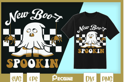 New Boo-t Spookin&#039; SVG