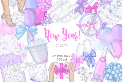 New Year Cliparts