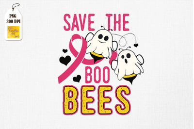 Save The Boo Bees Funny Breast Cancer