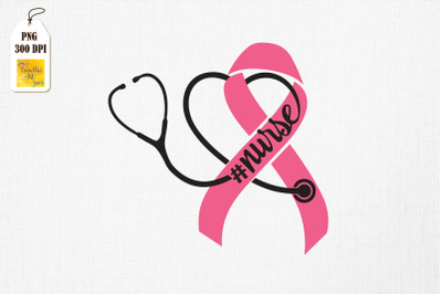 Breast Cancer Nurse Stethoscope