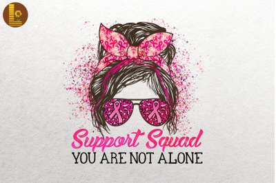 Support Squad Pink Warrior Breast Cancer