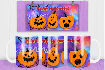 Halloween mug sublimation | Halloween pumpkin PNG